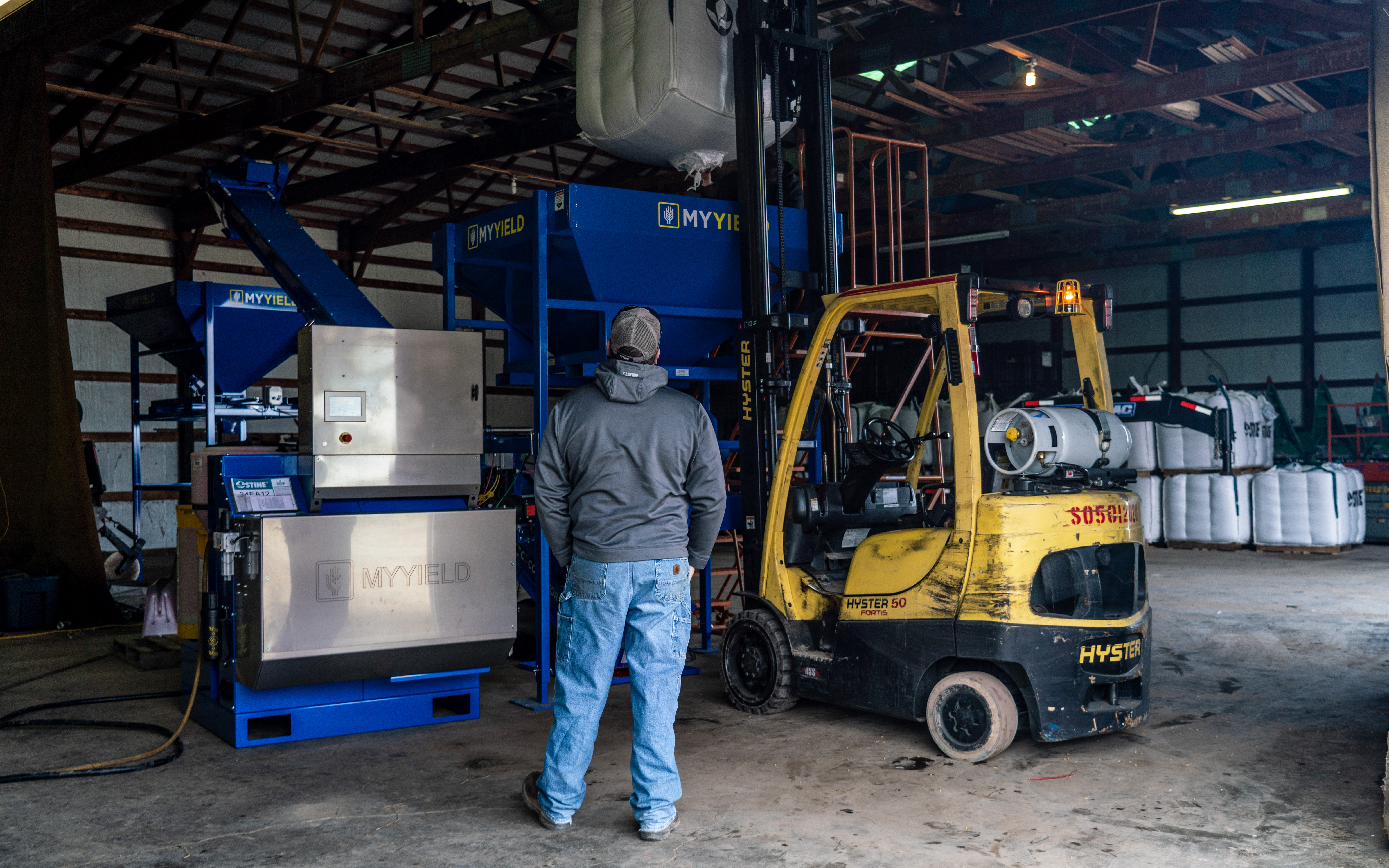 My Yield Box to Box Seed Treater | Seed Treatments
